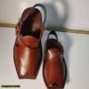 Charsada Peshawari Leather Chappal for Men – Handmade Traditional Sandal